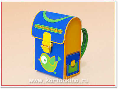Как сделать портфель из картона Как сделать портфель из картона