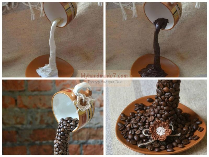 Поделки из кофейных зерен своими руками пошаговые Поделки из кофейных зерен своими руками пошаговые