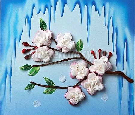 Весенние поделки из бумаги