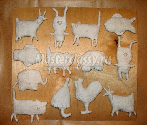 Игрушки из ваты своими руками мк