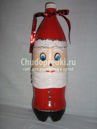 Елочная игрушка из бутылок своими руками Елочная игрушка из бутылок своими руками